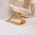 Broche cœur