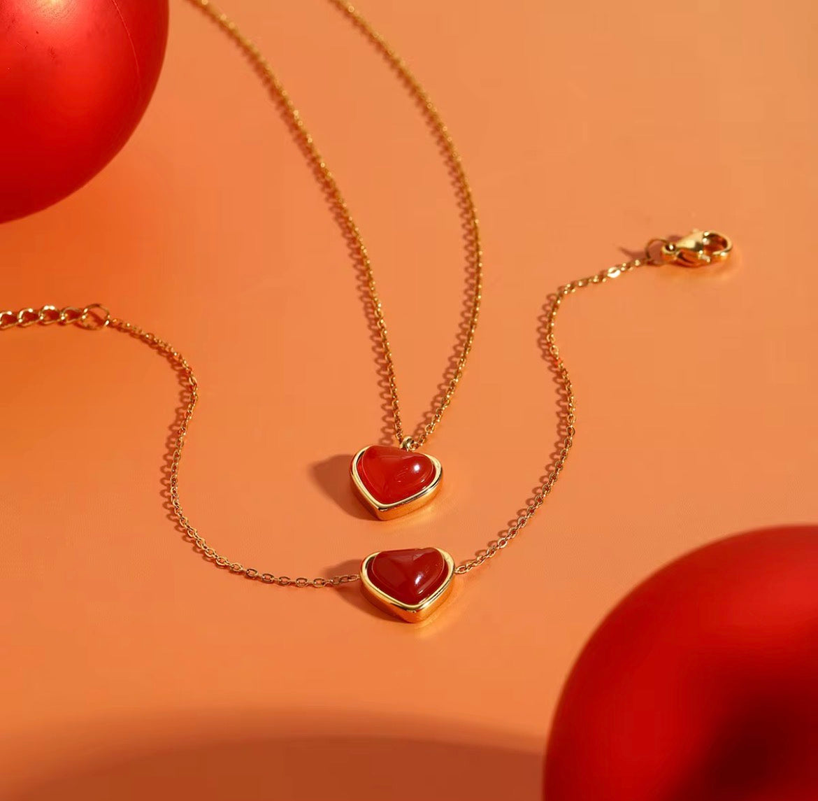 Ensemble Lova rouge