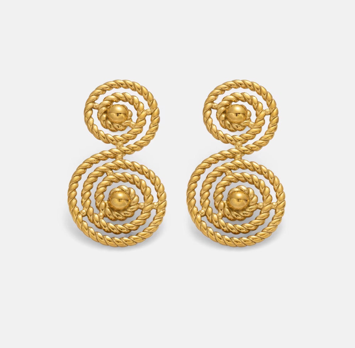 Boucles spirale royale