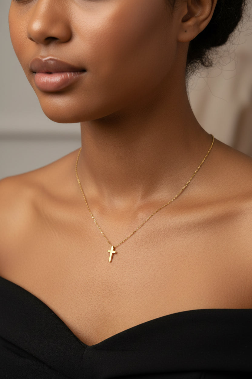 Collier en croix