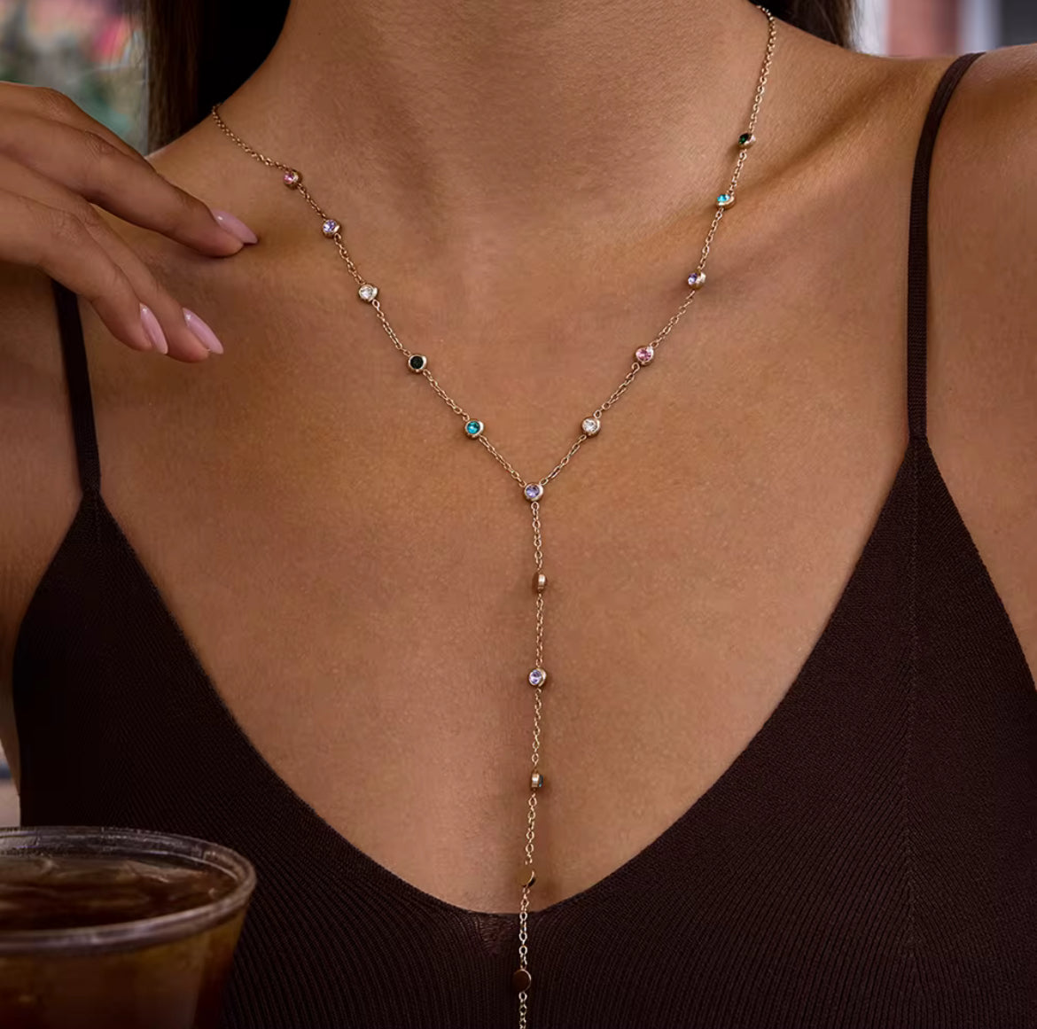 Collier en Y Sophia