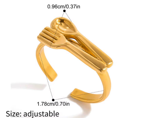 Bague Duo Gourmet