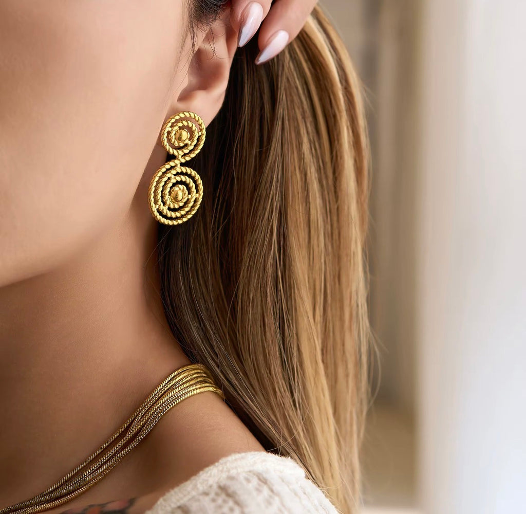 Boucles spirale royale